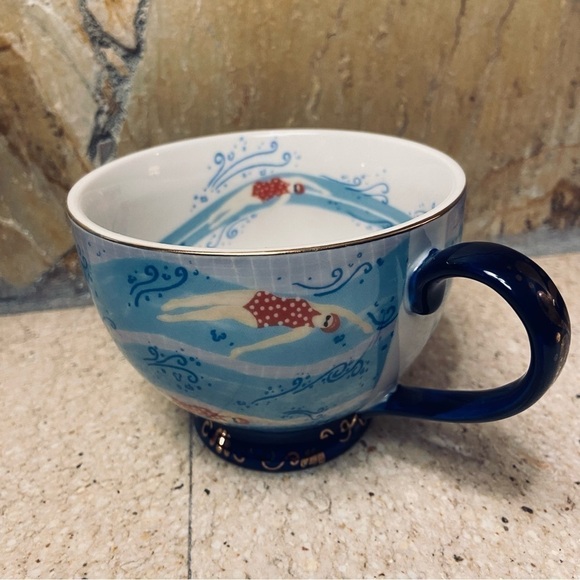 House of Disaster porcelain TEACUP BOULEVARD synchronized swim collectibles - Picture 12 of 13